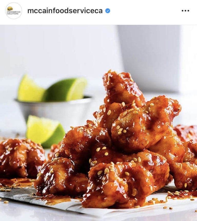 Korean Chicken for McCain