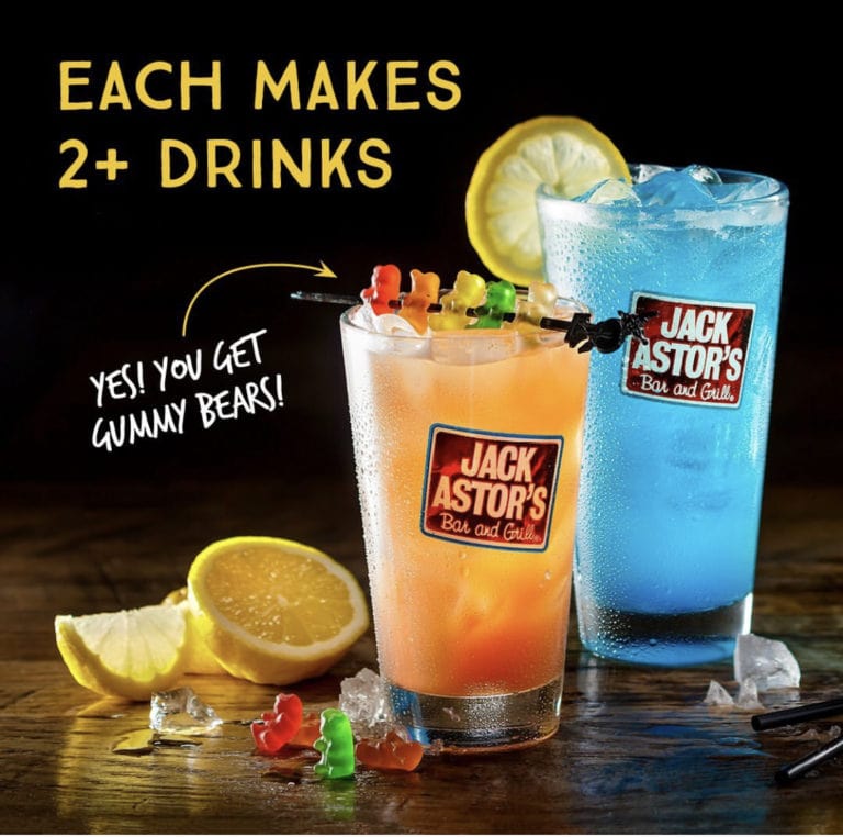 Jack Astor's more drinks