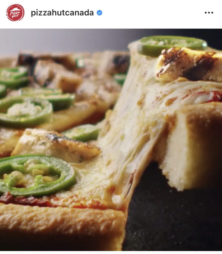 print work Cheese Pull for Pizza Hut