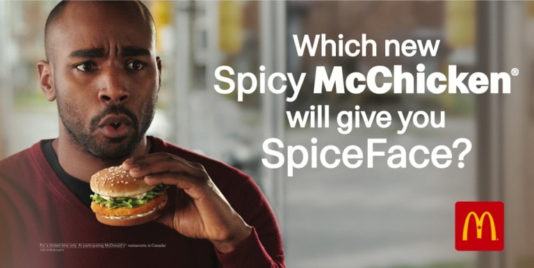 Spicy McChicken billboard