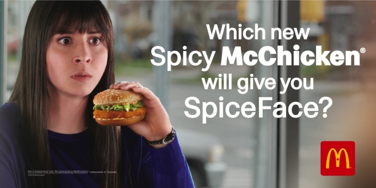 Spicy McChicken billboard