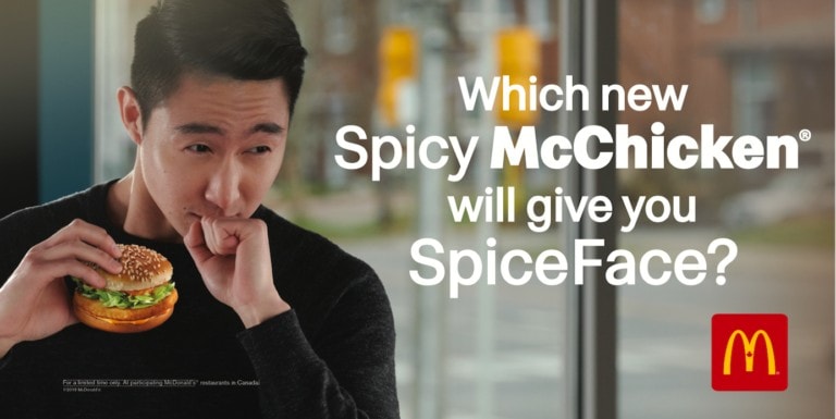 Spicy McChicken billboard